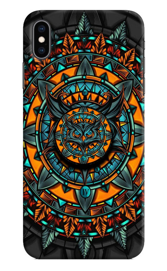 Angry Owl iPhone XS Max Pop Case by Casekaro