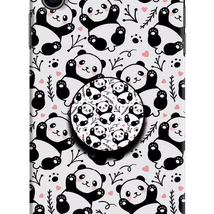 Cute Panda iPhone XS Max Pop Case by Casekaro