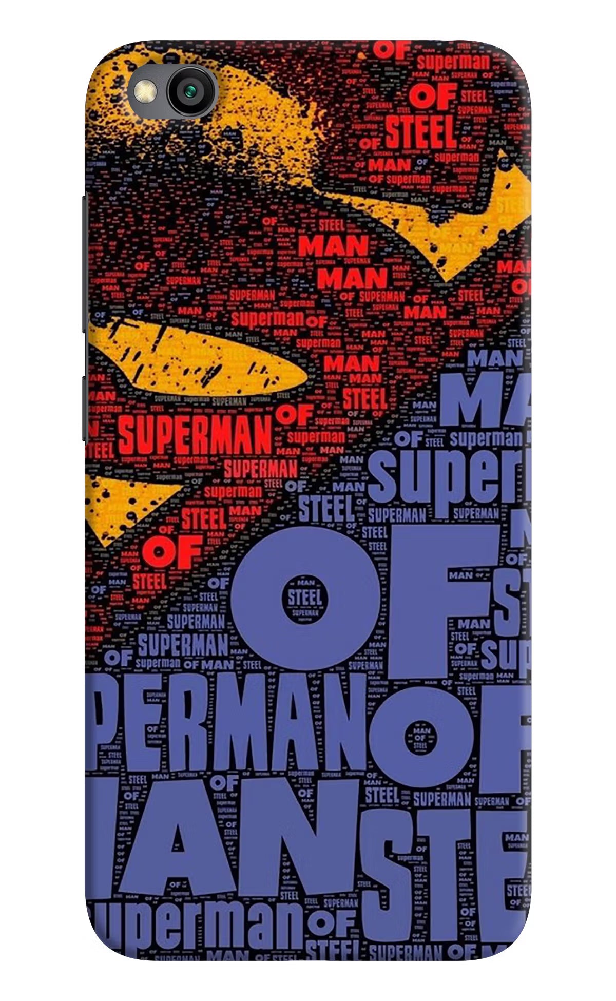 Superman Redmi Go Hard Case Back Cover by Casekaro