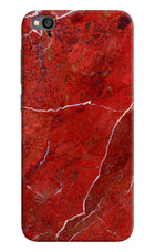 Red Marble Design Redmi Go Hard Case Back Cover by Casekaro