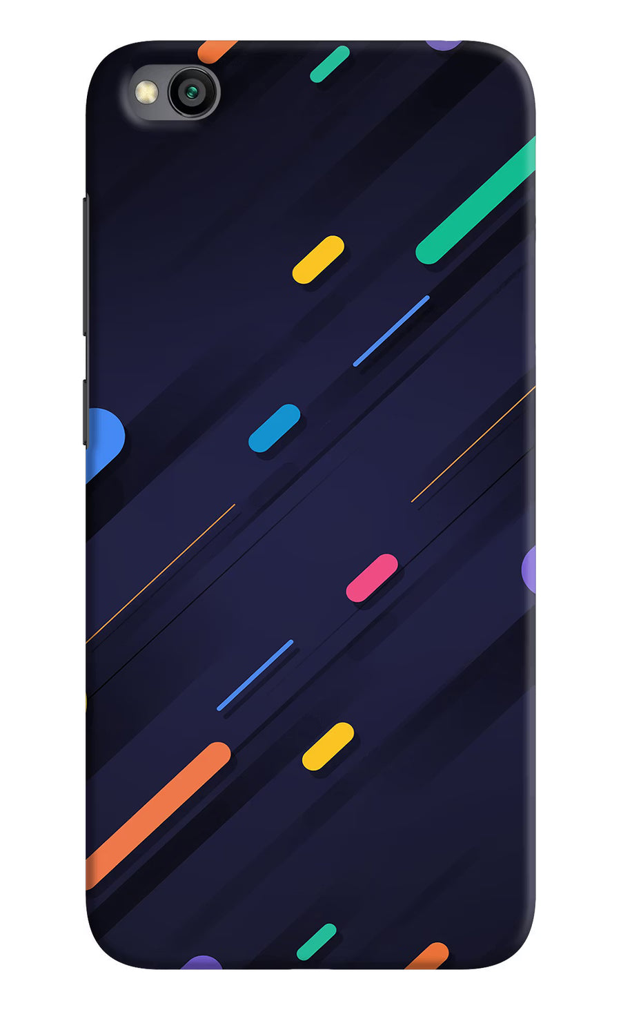 Abstract Design Redmi Go Back Cover, Hard case