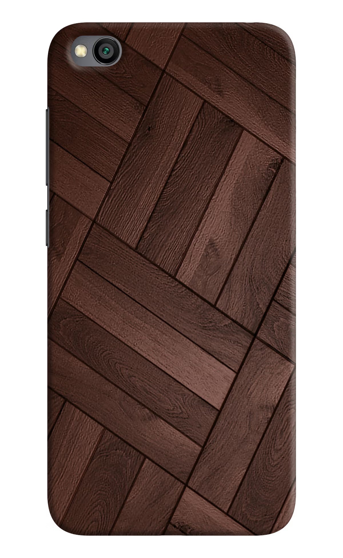 Wooden Texture Design Redmi Go Hard Case Back Cover by Casekaro