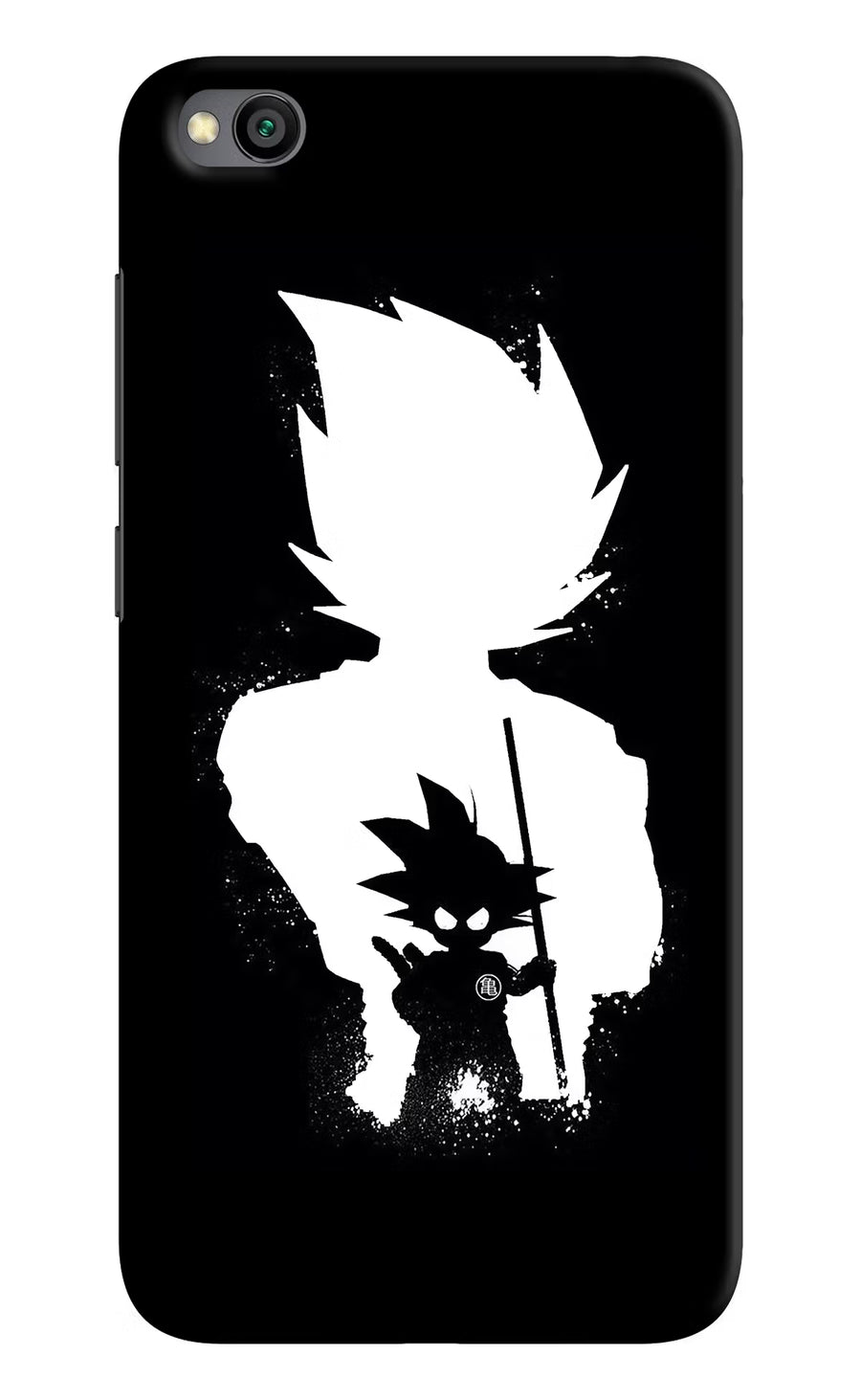 Goku Shadow Redmi Go Back Cover, Hard case