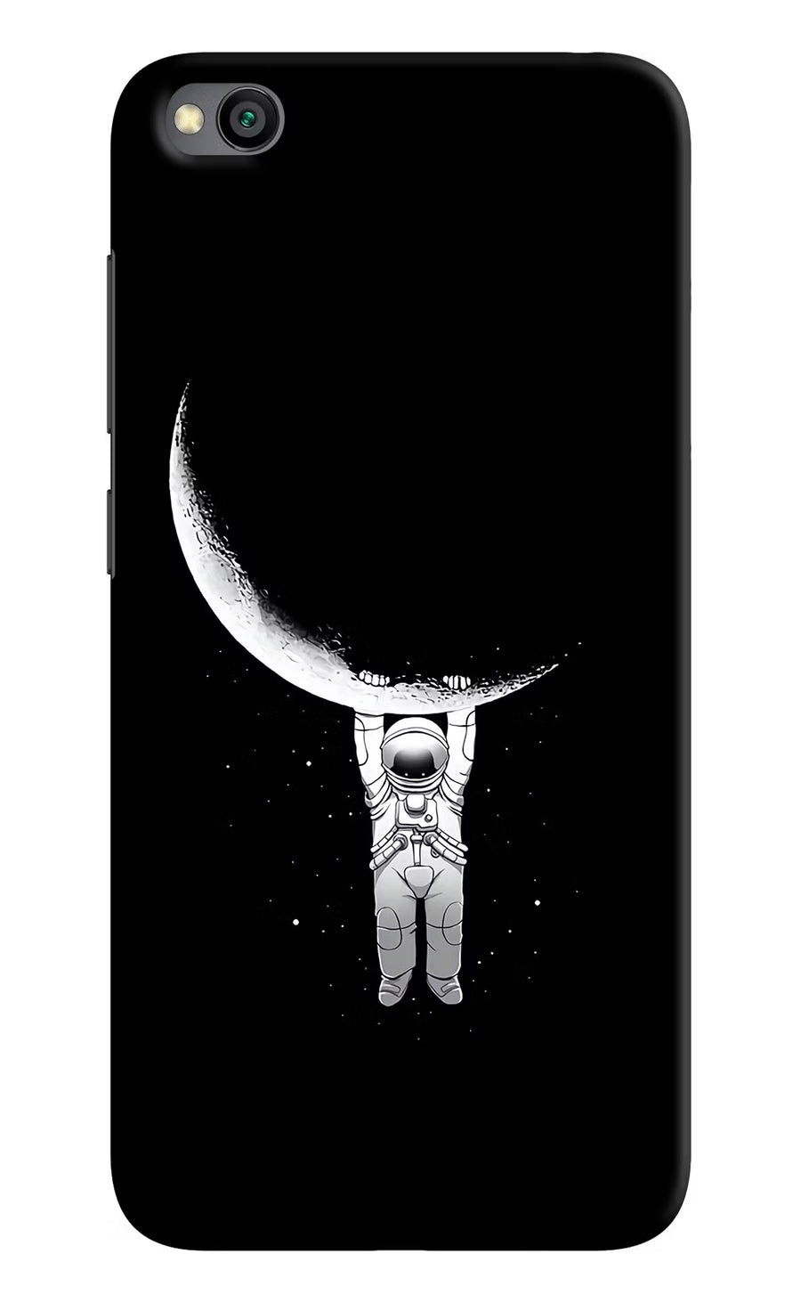 Moon Space Redmi Go Back Cover, Hard case
