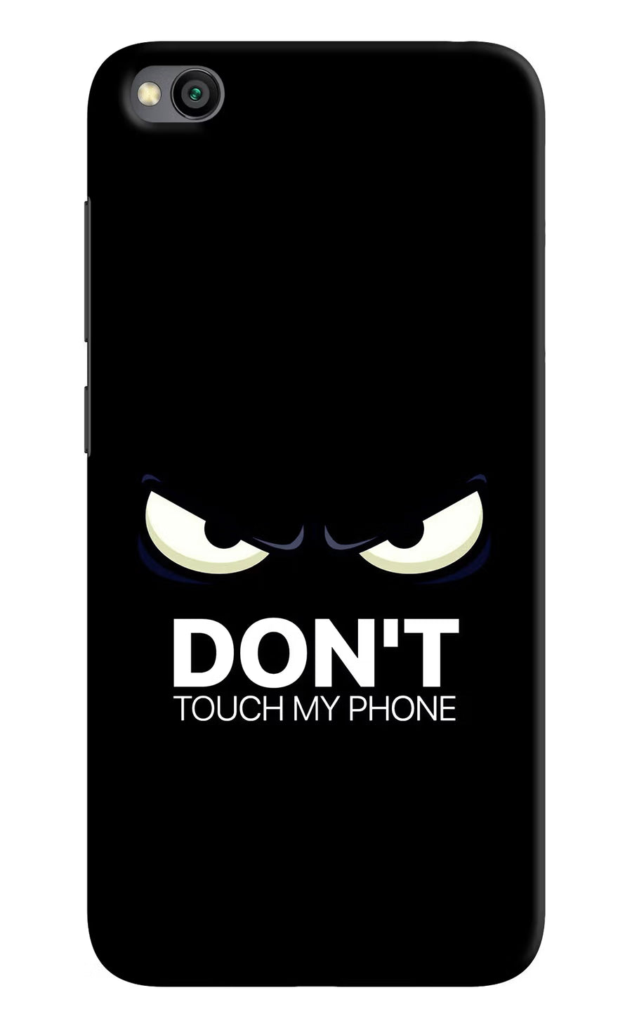 Don'T Touch My Phone Redmi Go Back Cover, Hard case