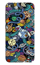 Space Abstract Redmi Go Hard Case Back Cover by Casekaro