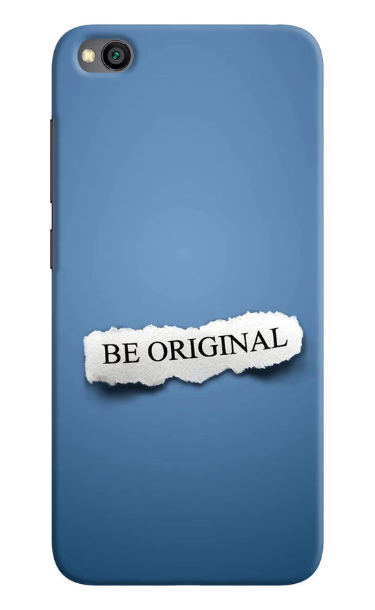 Be Original Redmi Go Hard Case Back Cover by Casekaro