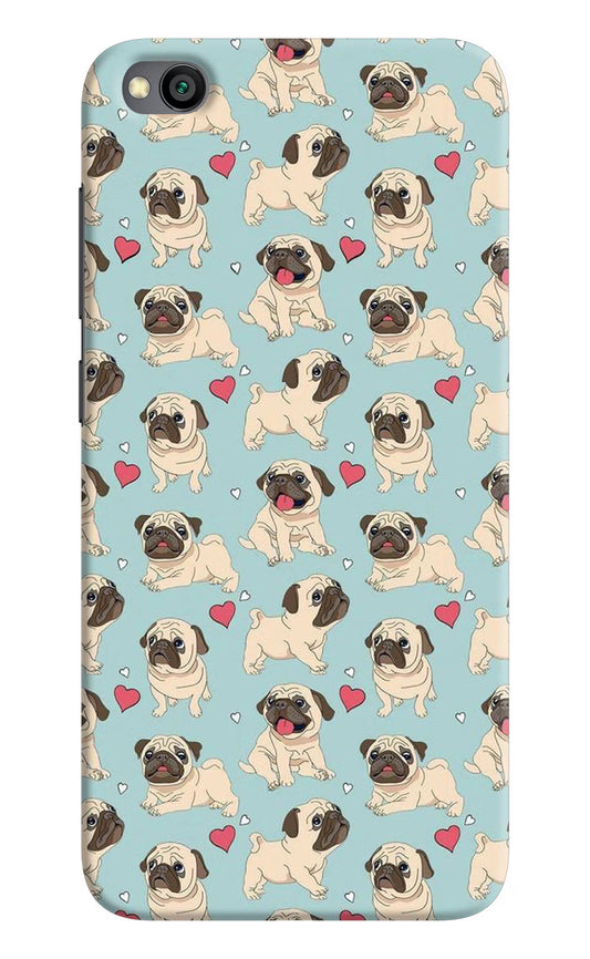 Pug Dog Redmi Go Hard Case Back Cover by Casekaro