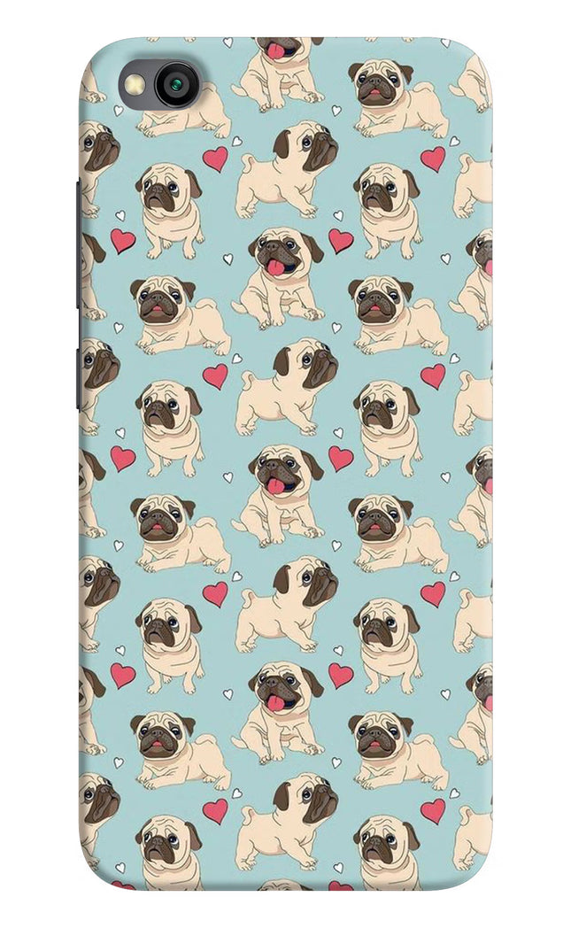 Pug Dog Redmi Go Hard Case Back Cover by Casekaro