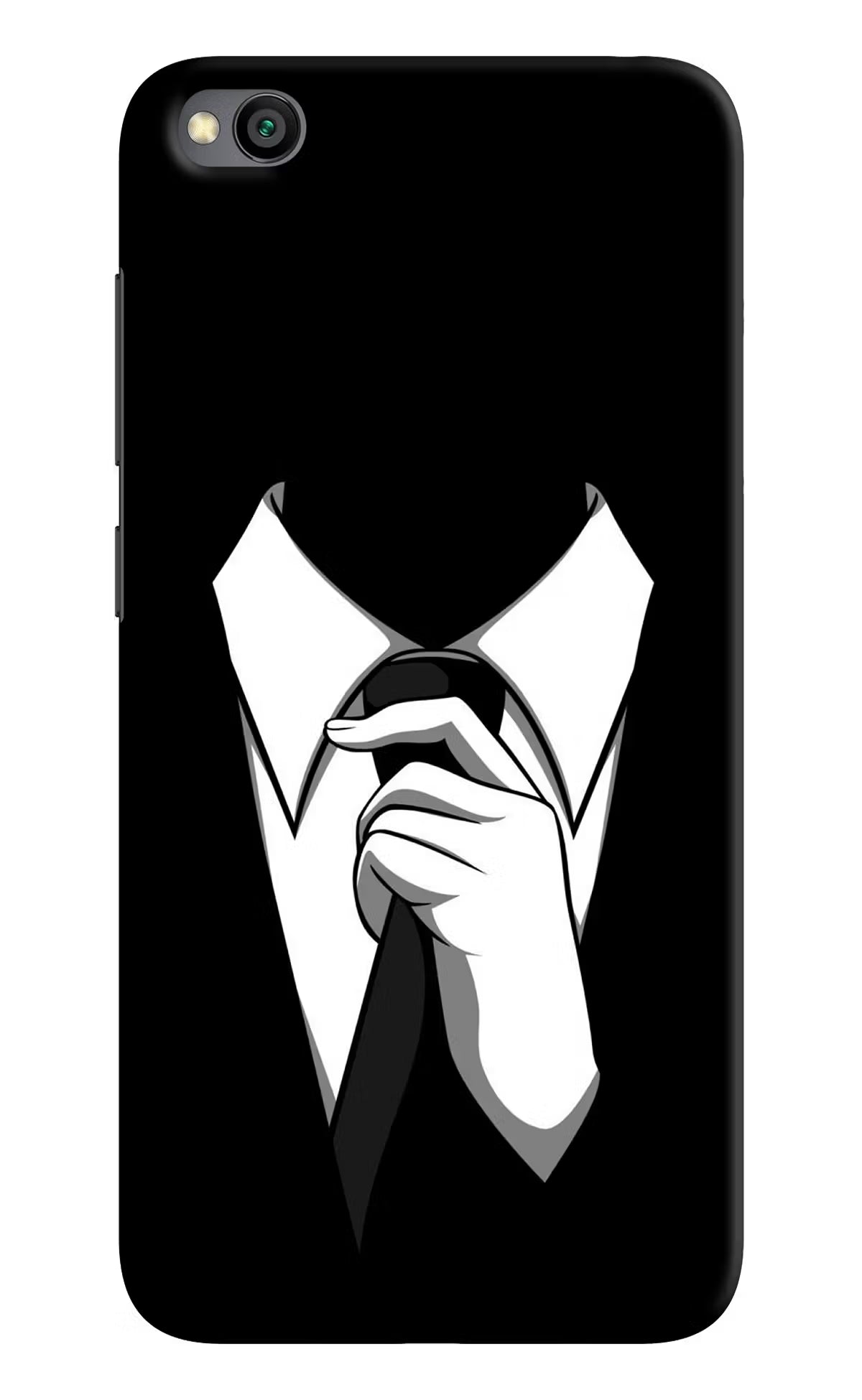 Black Tie Redmi Go Hard Case Back Cover by Casekaro
