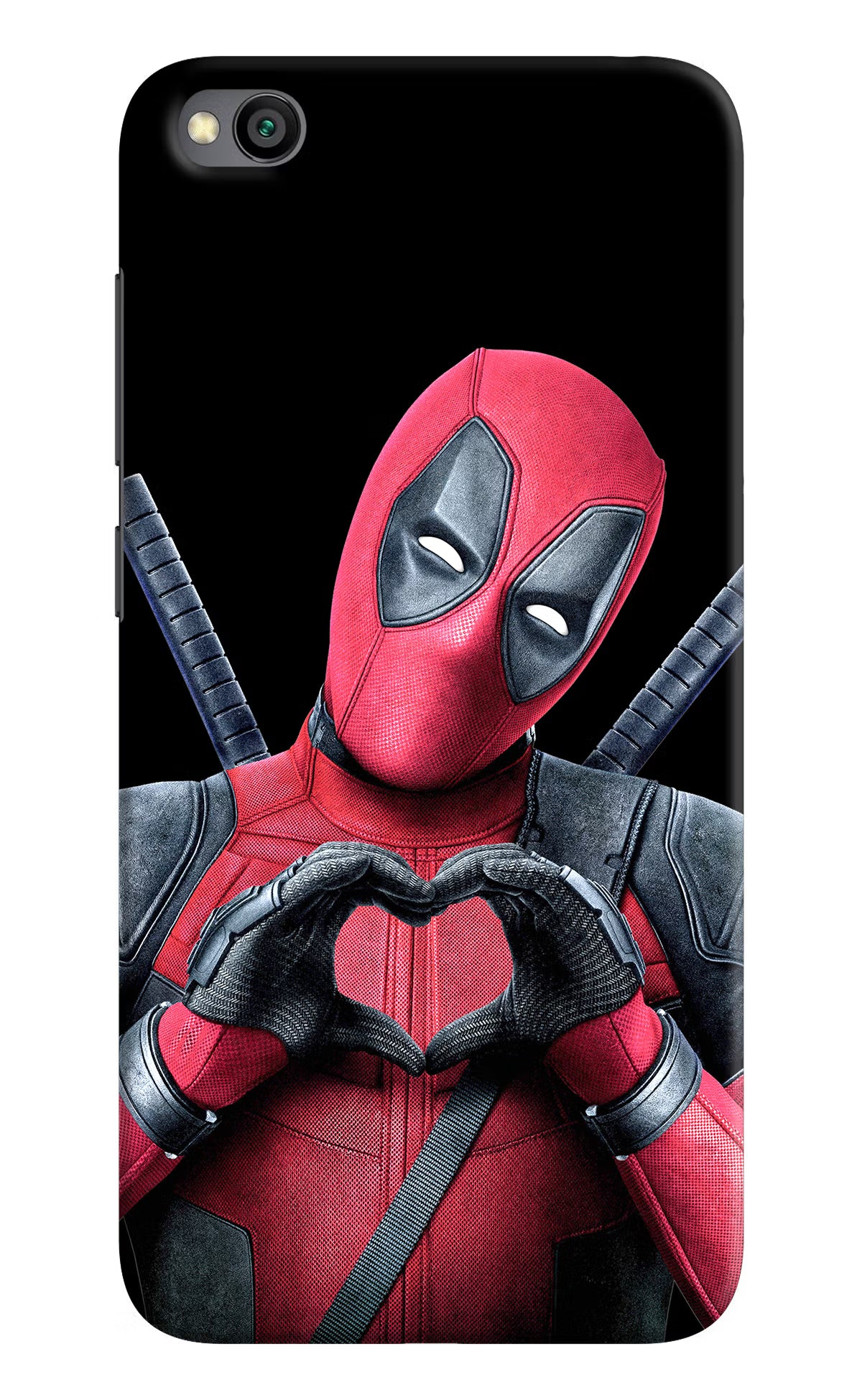 Deadpool Redmi Go Hard Case Back Cover by Casekaro