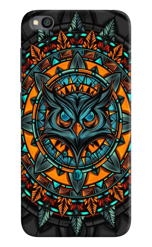 Angry Owl Art Redmi Go Hard Case Back Cover by Casekaro