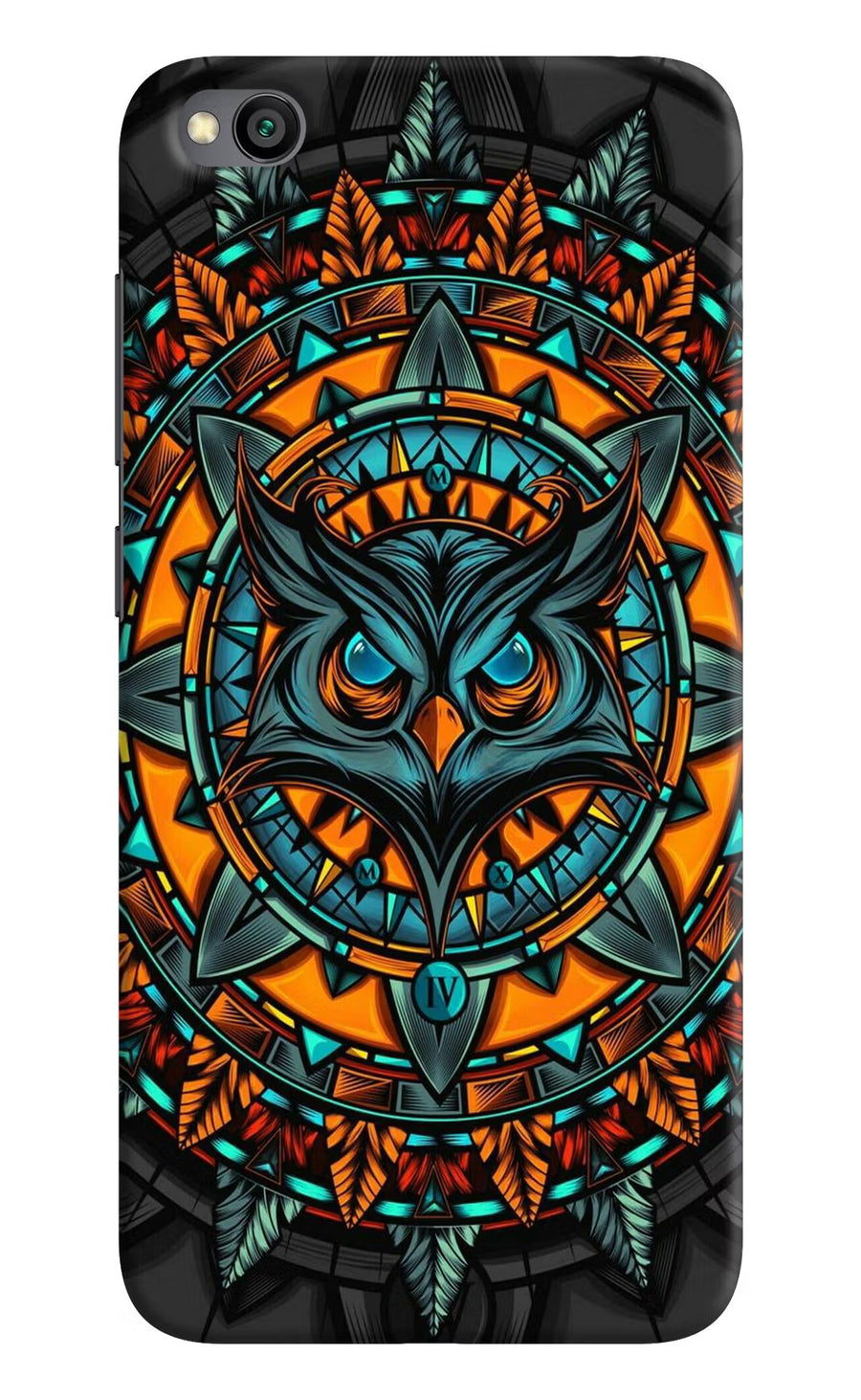 Angry Owl Art Redmi Go Back Cover, Hard case