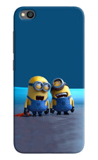 Minion Laughing Redmi Go Hard Case Back Cover by Casekaro