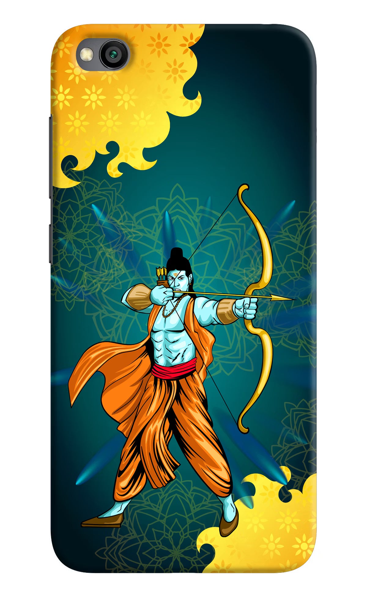 Lord Ram - 6 Redmi Go Hard Case Back Cover by Casekaro