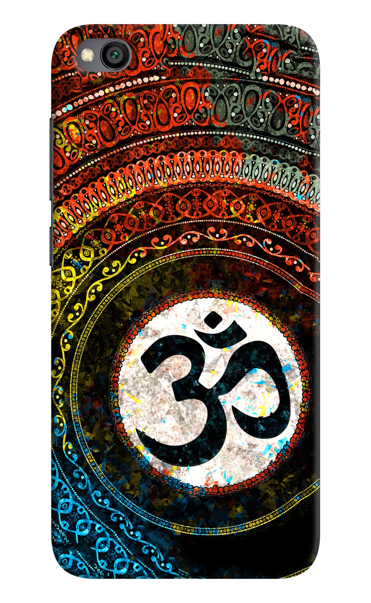 Om Cultural Redmi Go Hard Case Back Cover by Casekaro