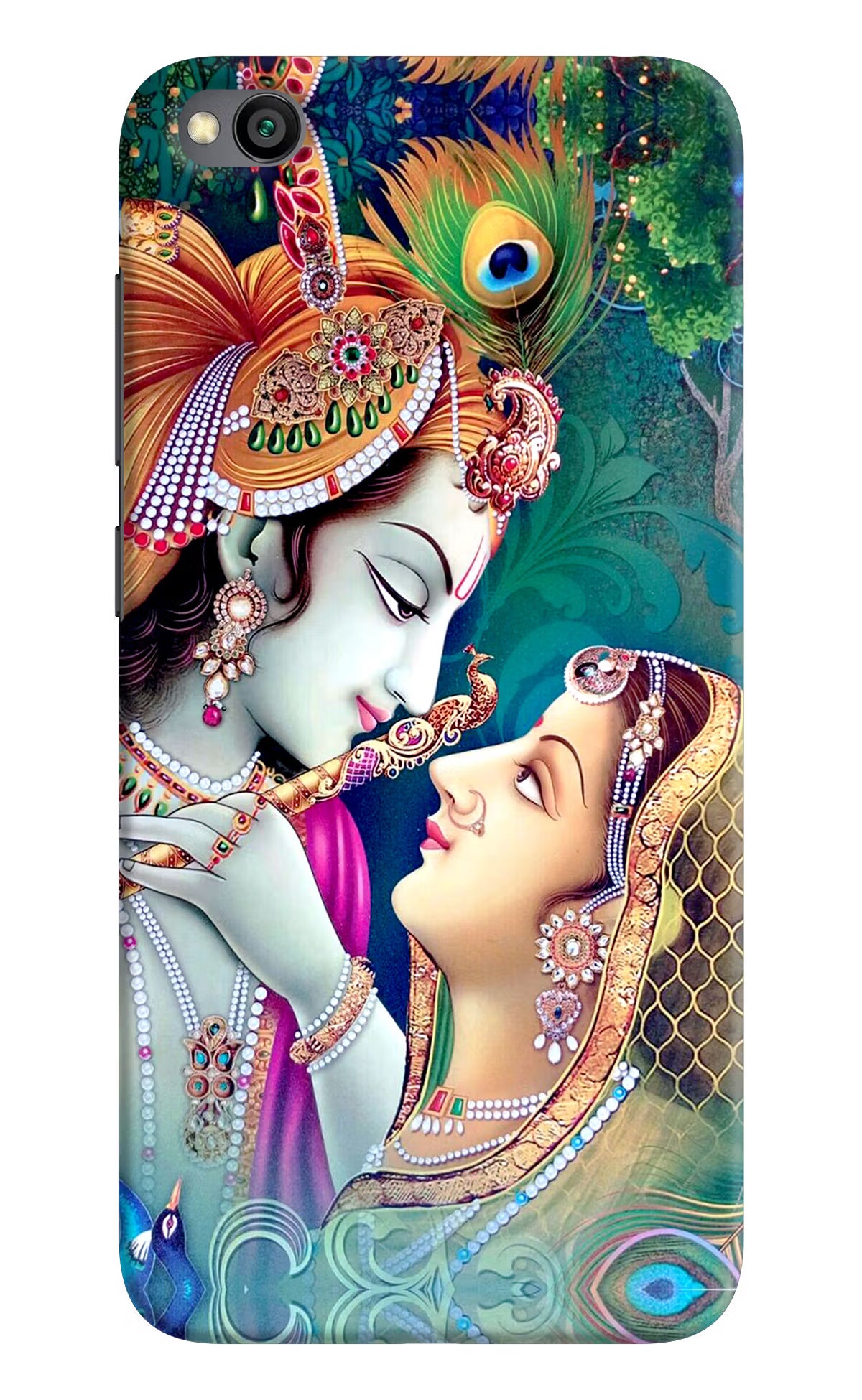 Lord Radha Krishna Redmi Go Hard Case Back Cover by Casekaro
