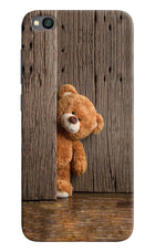 Teddy Wooden Redmi Go Hard Case Back Cover by Casekaro
