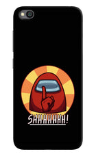 Among Us Shhh! Redmi Go Hard Case Back Cover by Casekaro