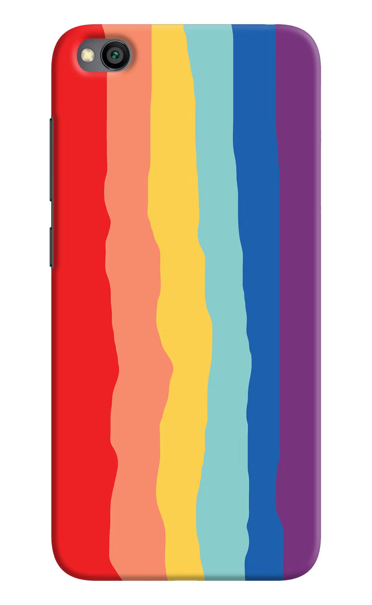 Rainbow Redmi Go Hard Case Back Cover by Casekaro