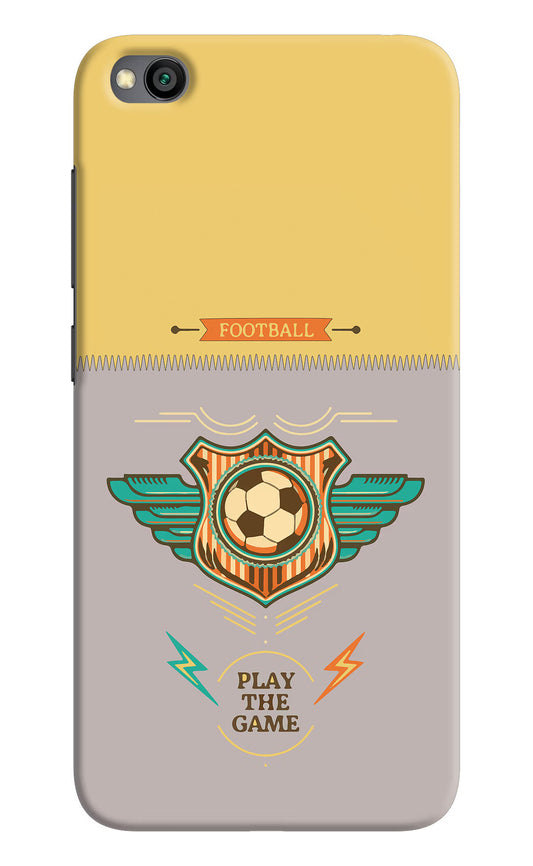 Football Redmi Go Hard Case Back Cover by Casekaro