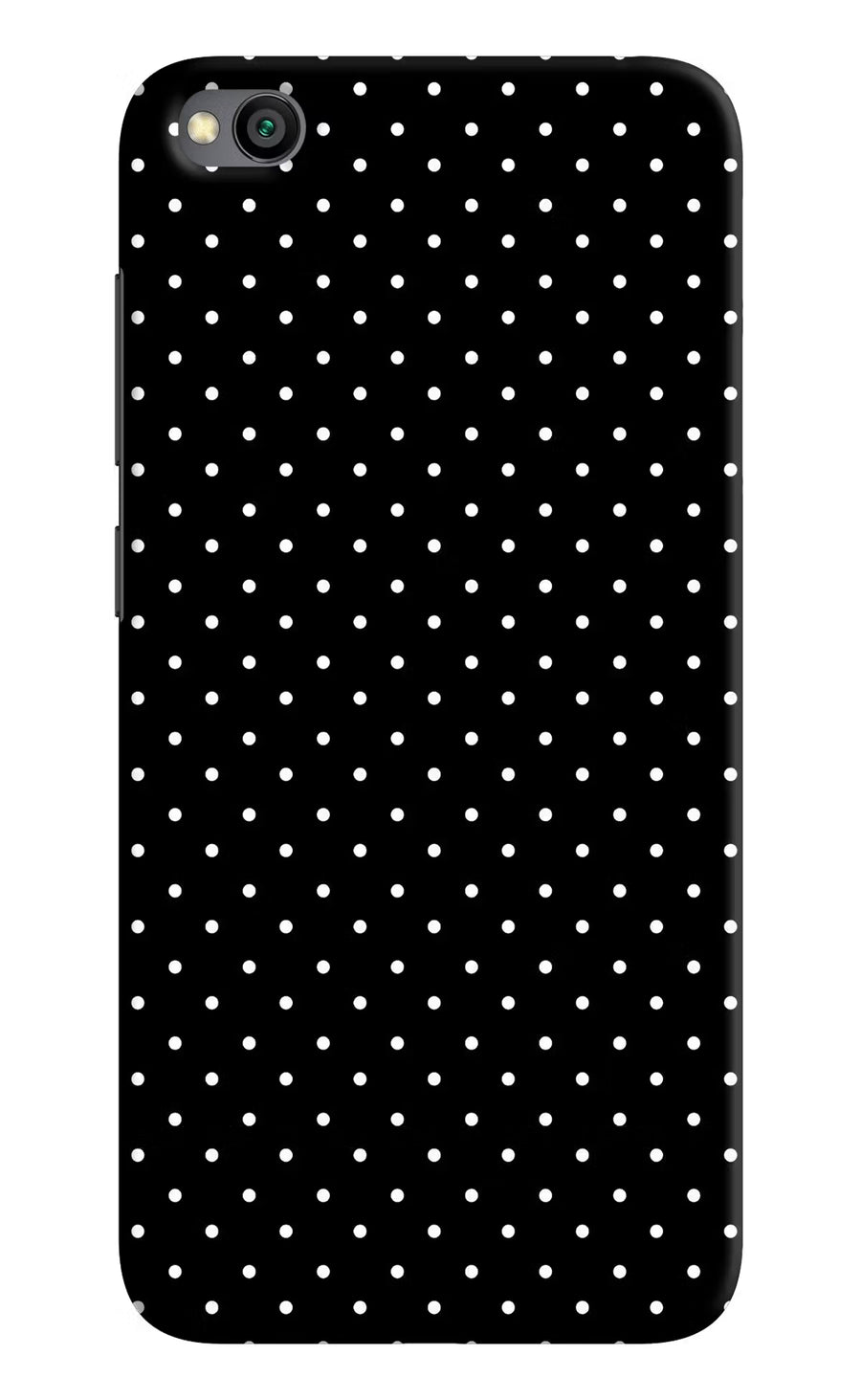 White Dots Redmi Go Back Cover, Hard case