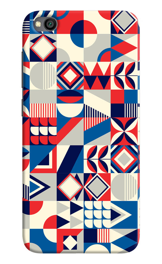 Colorful Pattern Redmi Go Hard Case Back Cover by Casekaro