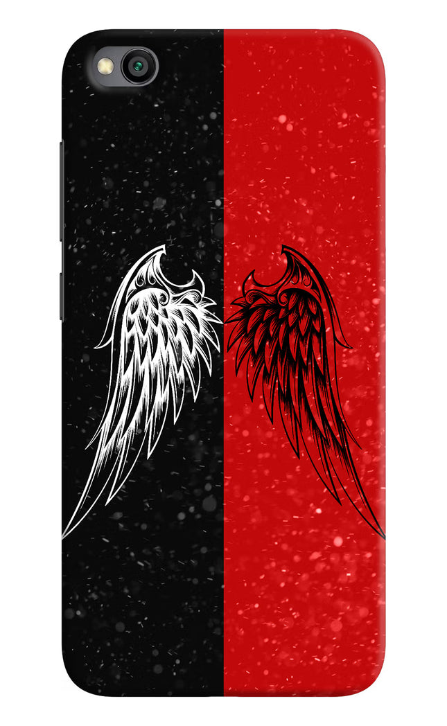 Wings Redmi Go Hard Case Back Cover by Casekaro