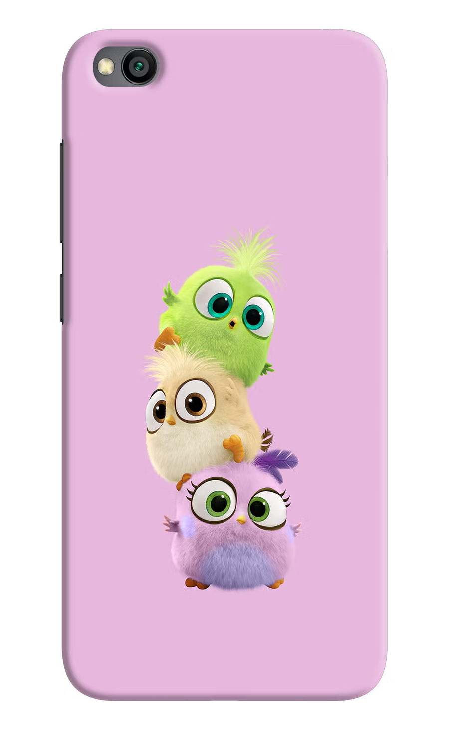 Cute Little Birds Redmi Go Back Cover, Hard case