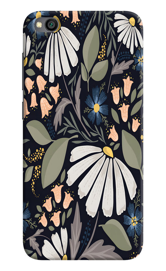 Flowers Art Redmi Go Hard Case Back Cover by Casekaro