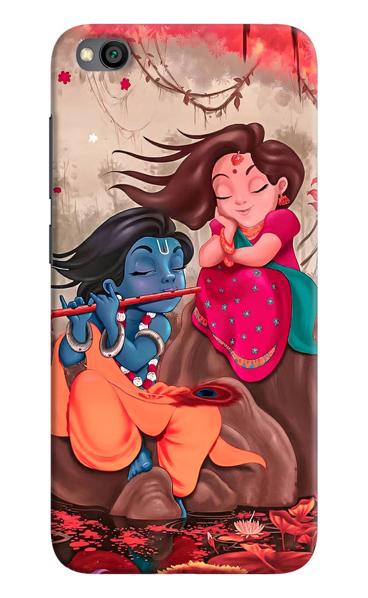 Radhe Krishna Redmi Go Hard Case Back Cover by Casekaro