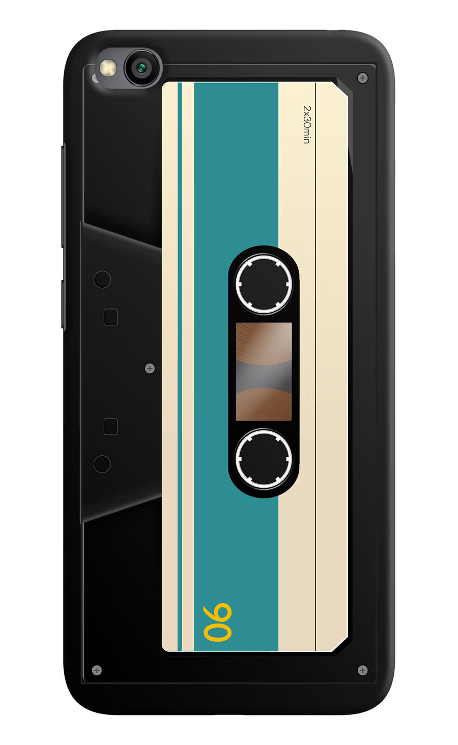 Cassette Redmi Go Back Cover, Hard case