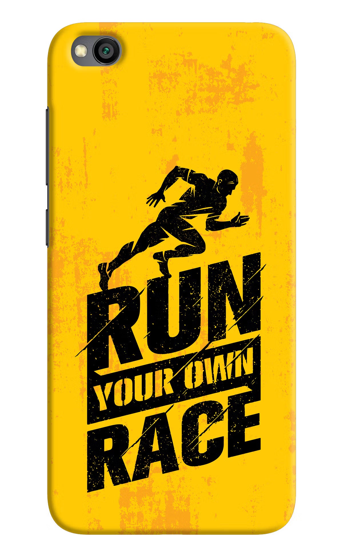 Run Your Own Race Redmi Go Hard Case Back Cover by Casekaro