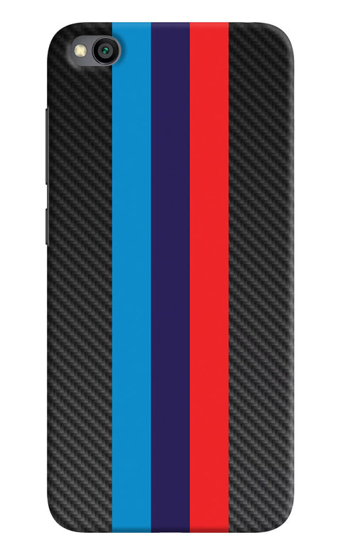 BMW Stripes Pattern Redmi Go Back Cover