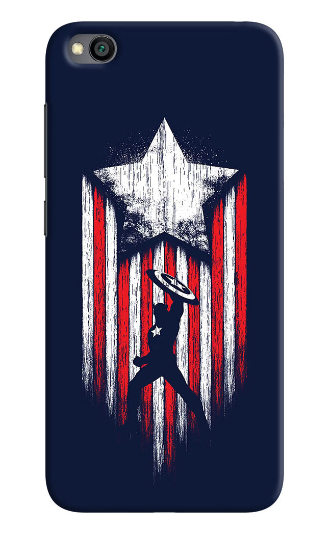 Captain America Marvel Art Redmi Go Hard Case Back Cover by Casekaro