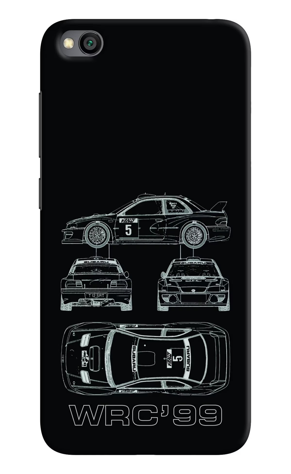 WRC'99 Redmi Go Hard Case Back Cover by Casekaro