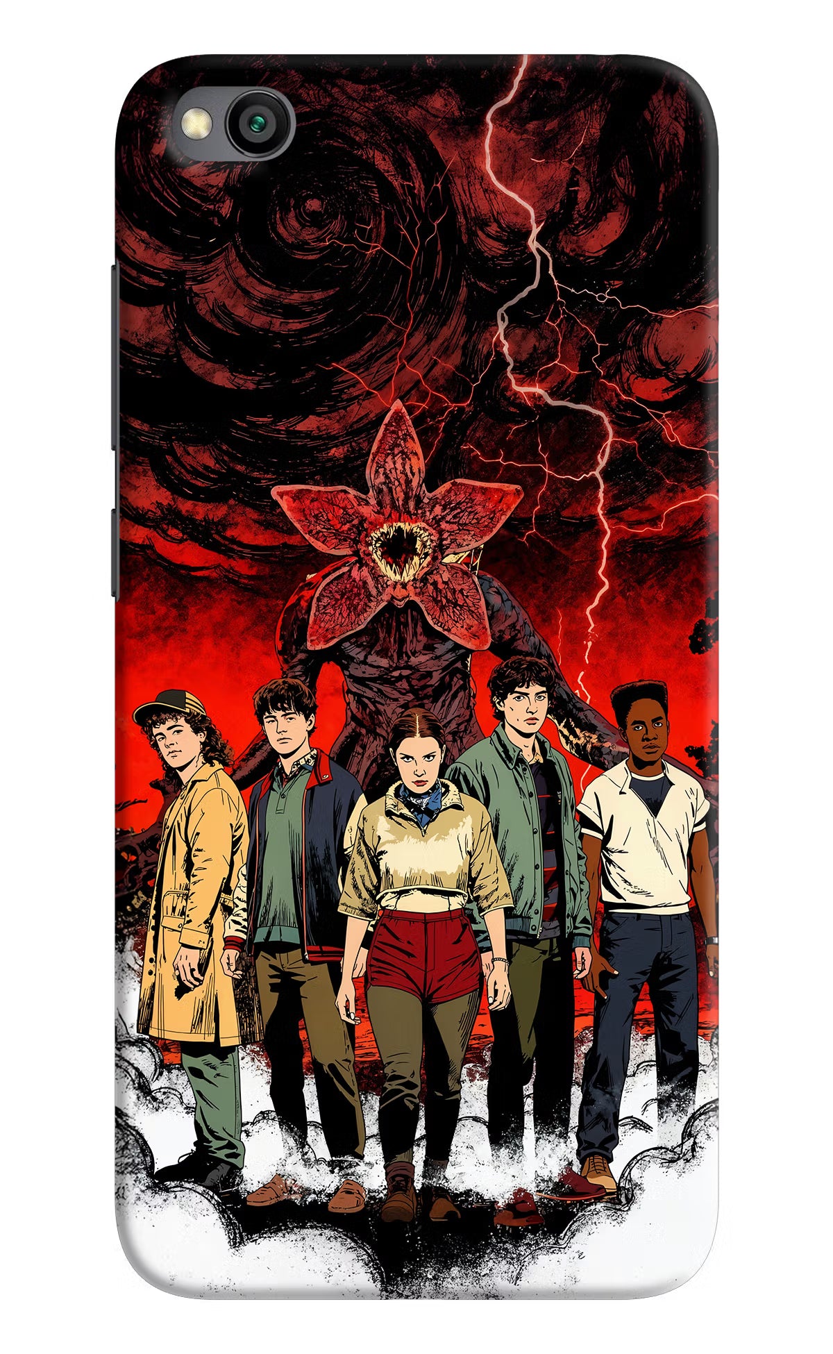 Ordinary Things Characters Redmi Go Hard Case Back Cover by Casekaro