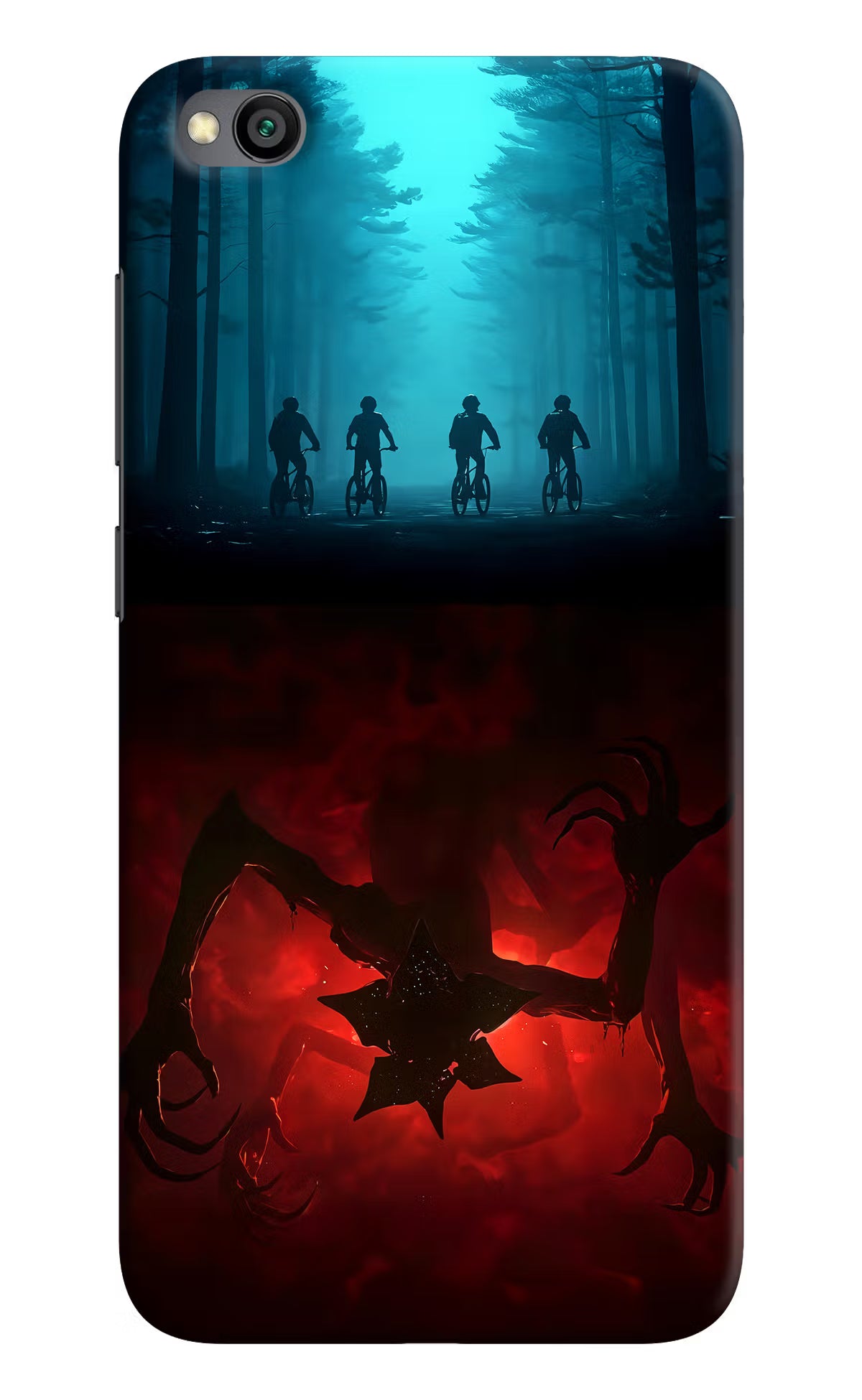 Ordinary Things Downside Up Redmi Go Hard Case Back Cover by Casekaro