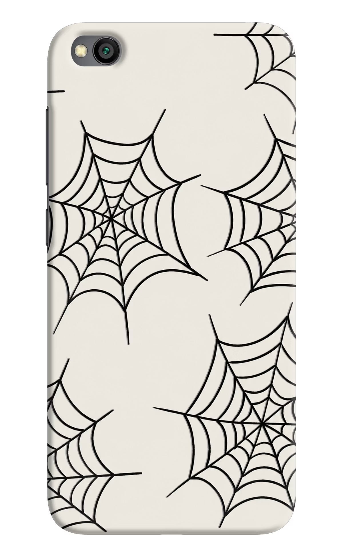 Spider Web Redmi Go Hard Case Back Cover by Casekaro
