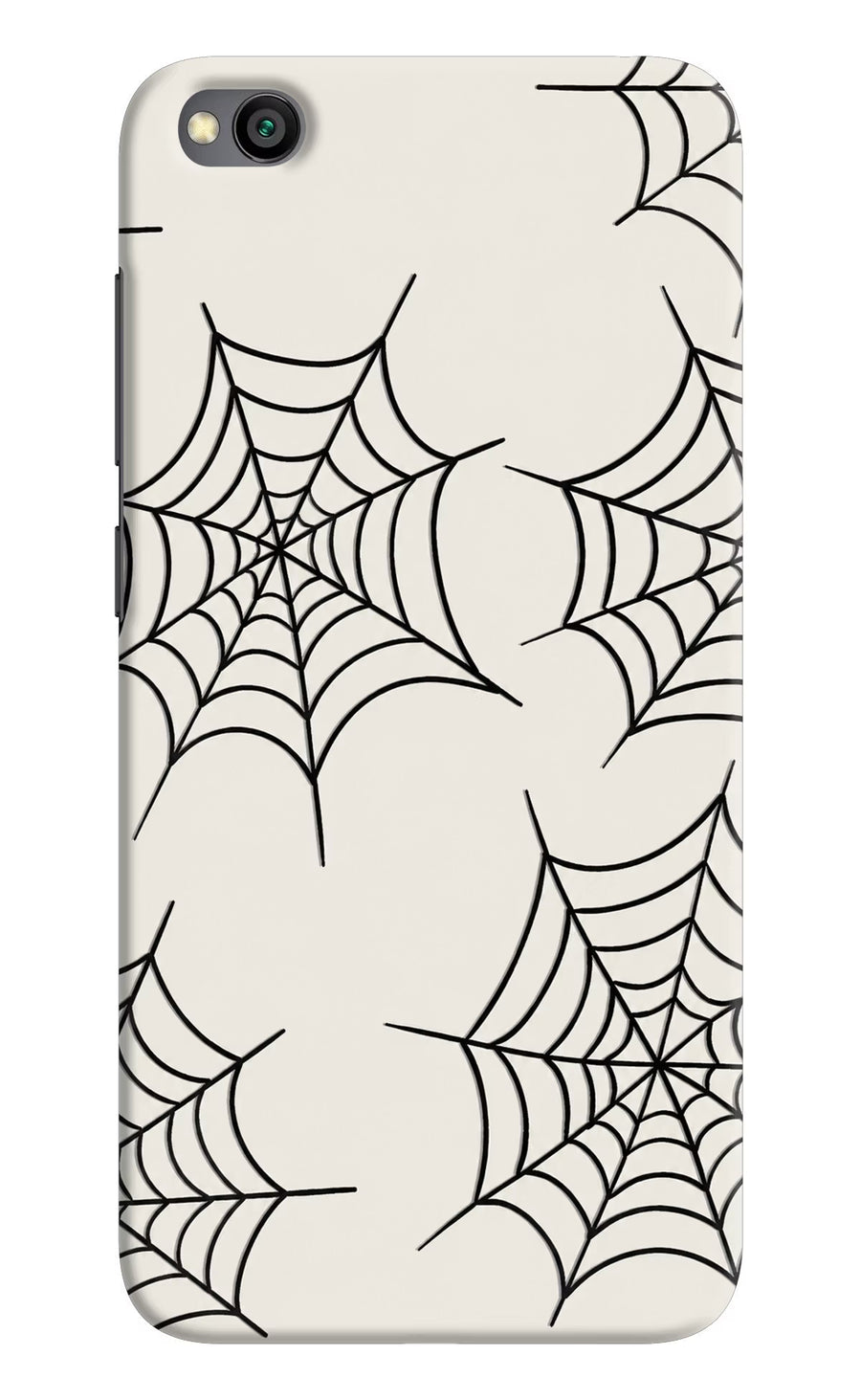 Spider Web Redmi Go Back Cover, Hard case