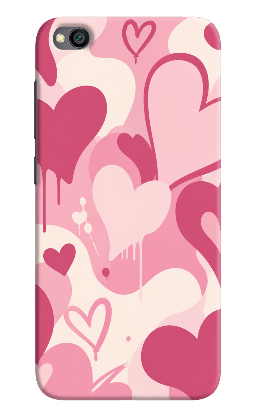 Hearty case Redmi Go Back Cover, Hard case