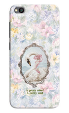 Pretty Mind Pretty Soul Redmi Go Hard Case Back Cover by Casekaro