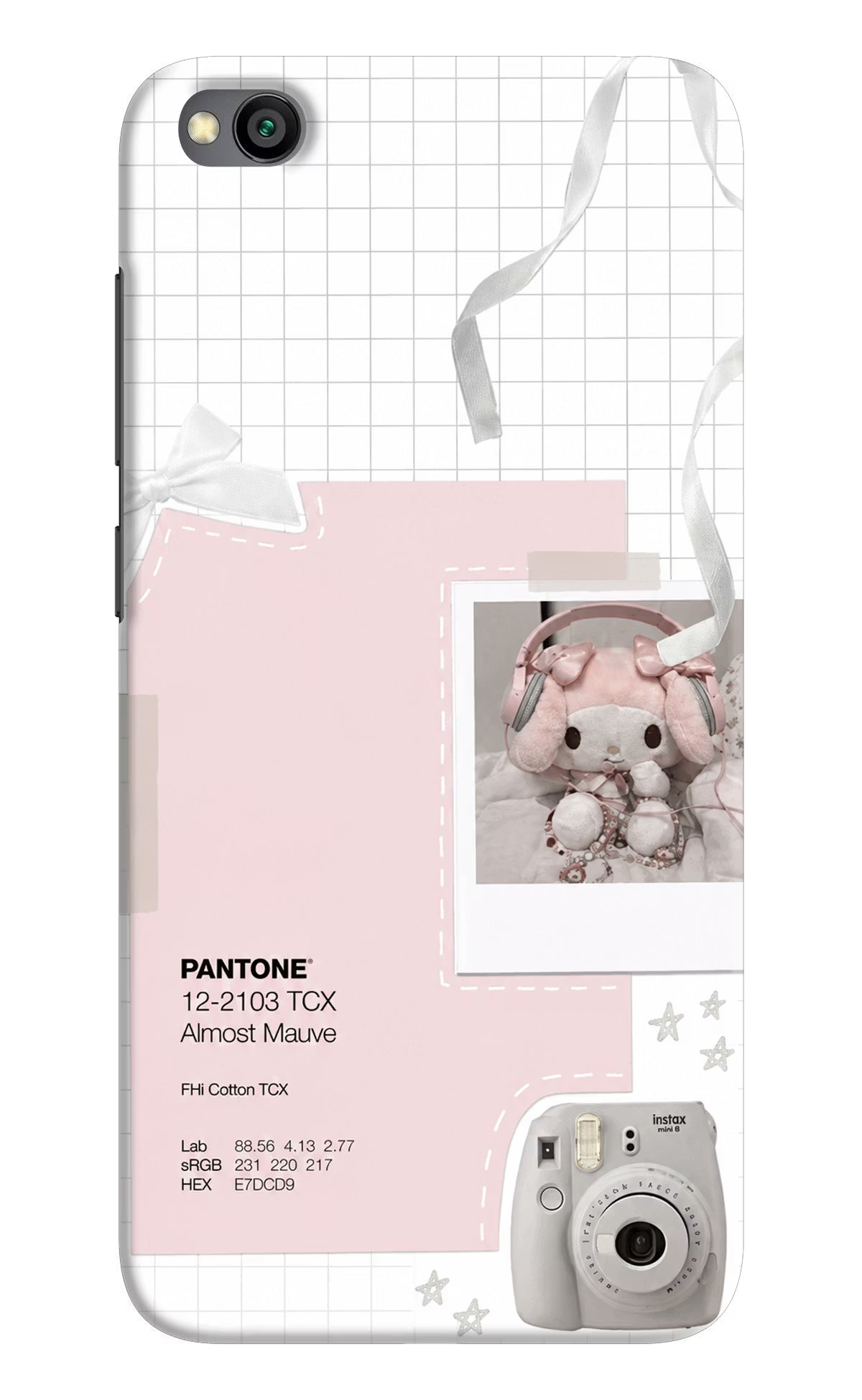 Pantone Asthetic Redmi Go Back Cover