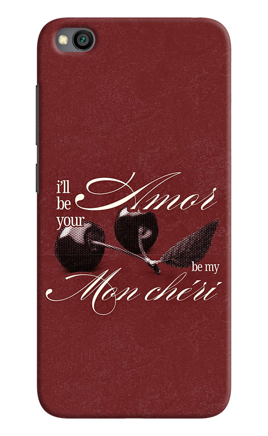 Velvet Cherry Redmi Go Back Cover