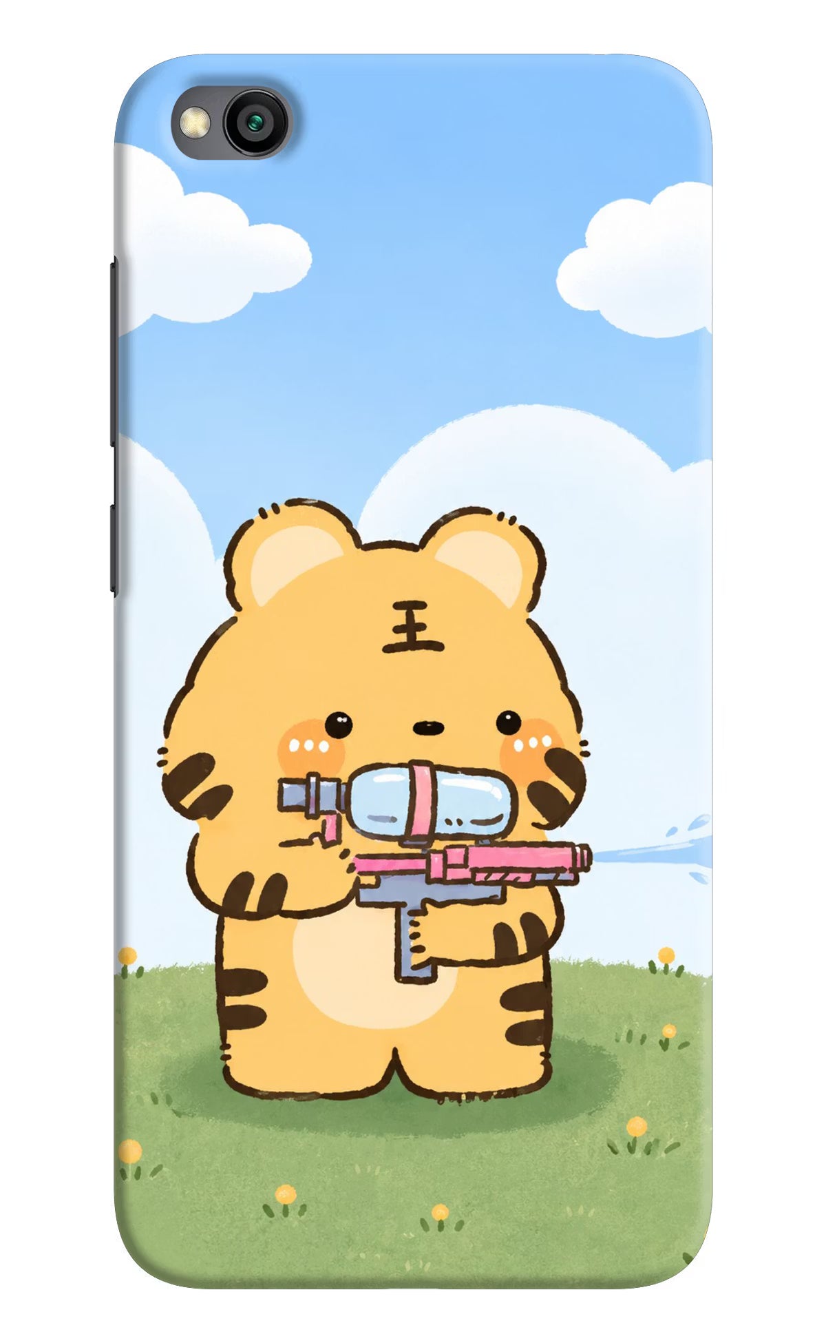 Tiger Treat Redmi Go Back Cover