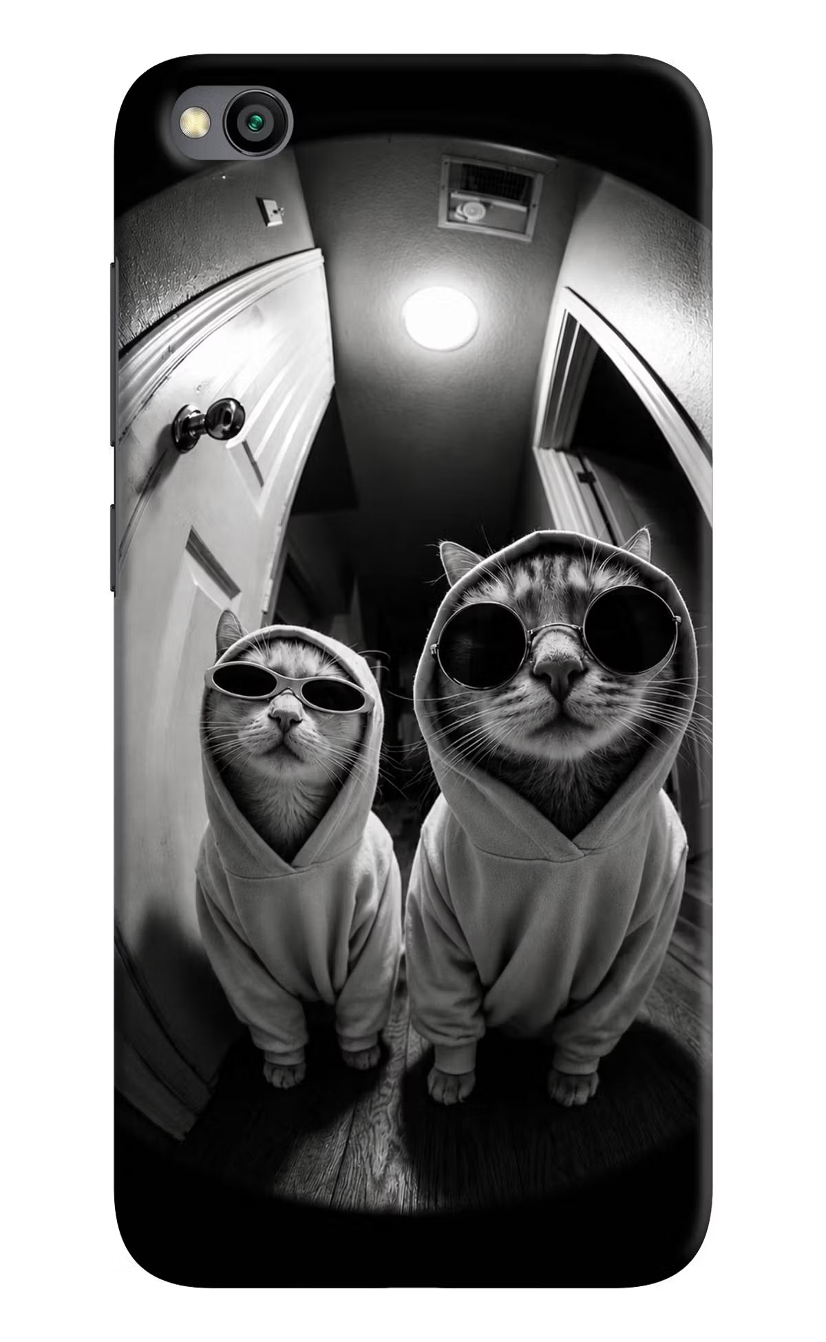 Hood Cats Redmi Go Back Cover