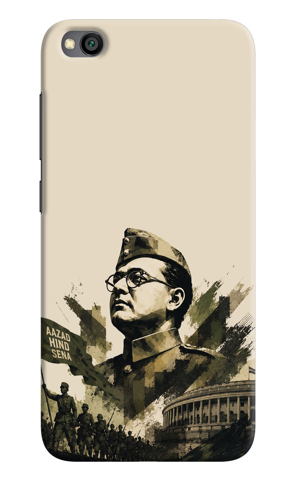 Netaji Rising Redmi Go Back Cover