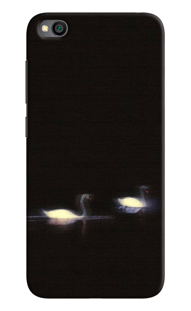 Silent Swans Redmi Go Hard Case Back Cover by Casekaro