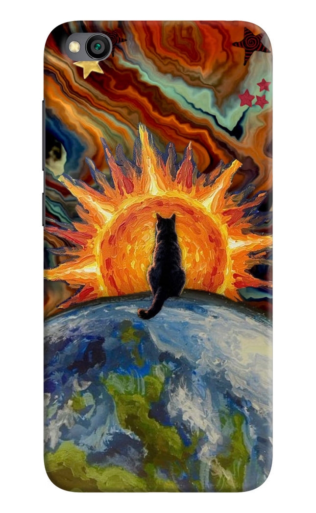Sunrise Beyond Redmi Go Hard Case Back Cover by Casekaro