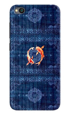 Koi Blue Redmi Go Hard Case Back Cover by Casekaro